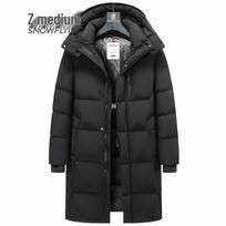 SNOWFLYING Men's Long Over-Knee Down Parka 175/92A