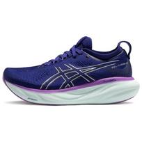 Asics GEL-Nimbus 25 Women Low Top Training Running Shoes Blue Purple 1012B356-402 39