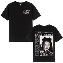 2026 Singer Lana Del Rey T Shirts Men Women Clothing Cotton Short Sleeve Oversized T Shirt Fashion Harajuku T-shirt Streetwear Casual Loose Tee Top 4XL