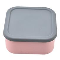 Silicone Bento Lunch & Fruit Preservation Box with Lid