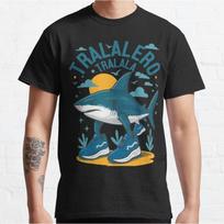 tralalero tralala shark Italian Brainrot Funny Meme Tshirt for men large size Adult Tops S6xl mens clothing S