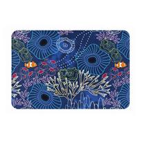Coral Reef with Clown Fish Anti-slip Doormat Floor Mat Durable Carpet Rug for Kitchen Entrance Home Living room Footpad Mats 1p40x60x1cm