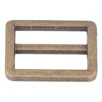 10pcs Durable Metal Metal Slide Buckle Glossy Finish Adjustable Buckle  DIY Project antikvarinės bronzos spalvos