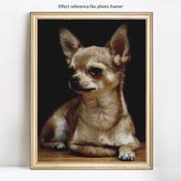 Deimantiniai mozaikiniai šunys Deimantiniai piešiniai Viso apvalaus atvykimo gyvūnai Deimantiniai siuvinėjimai 20X30