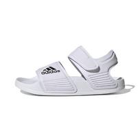 Adidas Adilette Sandalas K Baltas Juodas Vaikams Sportbačiai Debesėlio Baltumo Pagrindinis Juodumas GW0342 28