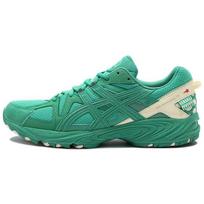 Asics Gel-Kahana Tr Patogus audinys Sintetinė oda Žemi ilgo nuotolio bėgimo bateliai Unisex sportbačiai Žali 1203A236-300 39