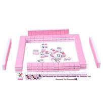 Brangdy Portable Hand-Rub Mahjong Tiles rožinė