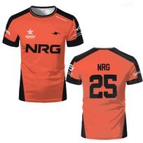NRG Esports Surge marškinėliai Valorant Champions Paris Treniruočių uniforma Vyriški ir moteriški Ventiliatorių pritaikomi trumpomis rankovėmis T-shirt'ai S