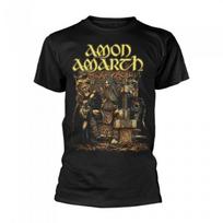 Amon Amarth Unisex Adult Thor T-Shirt S juoda