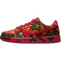 Ozo burtininkas x Nike SB Neslystantys Atsparūs trinčiai Žemi Vaikų Riedlenčių Batai Raudoni Juodi FZ1236-600 35