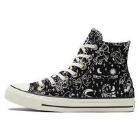 Converse Chuck Taylor All Star Mystic World Zodiako Siuvinėjimas Madingi Neslystantis Patvarus Aukšti Drobės Batai Moteriški Kedai Juodi Balti 572425C 35 black