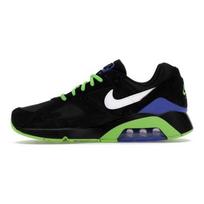 Nike Air Max 180  Joker  Unisex Low Running Shoes Black White Green FZ3058-001 EU 44
