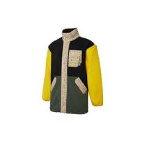 PUMA Unisex Paisley Lamb Wool Jacket Yellow 534984-51 S