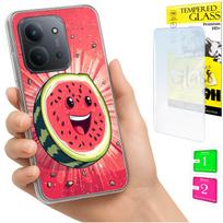 Etui Do Xiaomi Redmi 15C 5G 173Mm / Poco C85 Case Plecki Arbuz + Szkło 9H