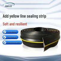Garage Door Bottom Seal Strip with Yellow Line