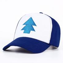 Cartoon Pines Hats Gravity Falls Dipper Baseball Caps Cosplay Accessories Hat Canvas Adjustable Boys Cotton Pine Cap Gift Trendy Fashionable Adjustable