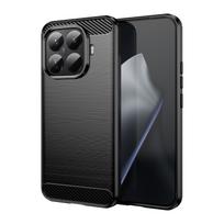 For Xiaomi 15T Pro 17T Pro Carbon Fiber Brushed Soft TPU Phone Case For Xiaomi Mi 17 Max Soft Silicone Bumper Shockproof Cover For Xiami 17T juoda