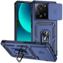 Shockproof Armor Cases Protective Case for Xiaomi 15T Pro 14t 13t 12t Mi15t Xiaomi15t Xiao Mi 15t Pro Funda Stand Cover Xiaomi 13T Pro mėlyna