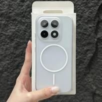For Xiaomi 17 Case Fashion Clear Soft Comfortable Feel Magnetic Shockproof Anti Fall Protection Back Cover For Xiaomi 17 Shell Xiaomi 17 balta