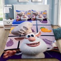 Cartoon B-Boobas Funny Bedding Set B-Boobas Duvet Cover Pillowcase Boy Girl Bedroom Decoration Children Gift Single Double Size EU Single 90x200cm