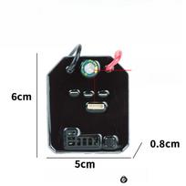 Brushless Electric Wrench Controller 21V 50A 500-800N Torque Single Dual Capacitor For Power Tool Repair Replacement Part