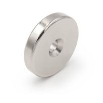 Magnes Neodymowy Z Otworem Pod Wkręt 25X5Mm Okrągły, Walcowy, Hunter