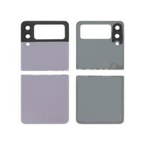 Cache batterie (vitre arrière) - SAMSUNG - Galaxy Z Flip3 5G (F711B) - Vitre complète - Lavande - Sans logo