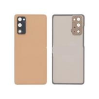 Cache batterie vitre arrière - SAMSUNG - Galaxy S20 FE / S20 FE 5G (G780F/G781B) - Orange - Sans logo oranžinė