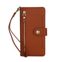 Flip Wallet Case for iPhone 14/13/12/11 Pro Max/13 Mini/SE 2025/6/7/8 Plus/X/XS/XR/XS Max, Zipper Pocket Cover with Card Holder For iPhone 6 6S ruda