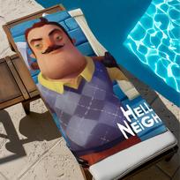 Hello game N-Neighbor-r cute Towel Beach Quick Dry Soft Pool Towels Gift for Travel Gym Shower Camping sports STJ40x70CM