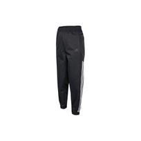 Adidas Solid Side Stripe Print Elastic Waist Sweatpants Women Bottoms Black HE9993 L