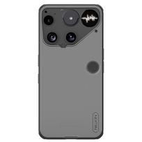 Nillkin For Nothing Phone 3 Phone Case Super Frosted Shield Pro Hard PC+TPU Shell Shockproof Back Cover Nothing Phone 3 skaidri juoda spalva