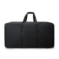 Unisex universalus ratukinis kelioninis krepšys, didelės talpos duffel krepšys, patvarus Oksfordo audinio, paprastas, daugiafunkcis rankinis krepšys, bagažas, lagaminas 79*40*39cm juoda