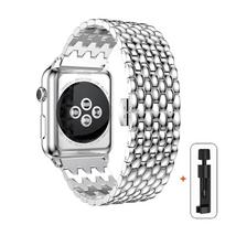 Classic Metal Band for Apple Watch 6 7 8 5 4 Se 44mm 45mm 41mm 40mm 38mm 42mm Belt Bracelet for Iwatch Ultra 2 49mm Dragon Pattern Strap 38mm 40mm  41mm
