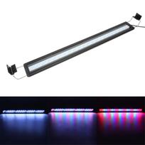 LED Aquarium Light 4 Rows Beads 3 Color Modes   Proof Heat Dissipation Extendable Bracket Light for Fish