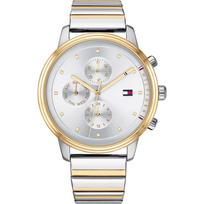 Tommy Hilfiger Blake Sidabrinis Dvispalvis Metalinis Moteriškas Kvarcinis Laikrodis 1781908 sidabras