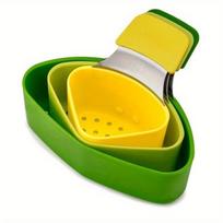 3pcs Saucepan Divider Steamer Basket Triple Divider Set Nest Cooking Strainers 3pcs
