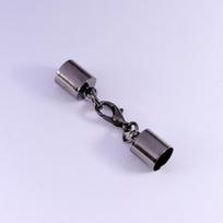 10Pcs Lobster Clasps Hooks Leather Cord End Caps 2.5-10mm Crimps End Tip Caps Connectors for Bracelet Necklace Jewelry Findings 3mm