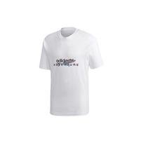 adidas originals Adv Graphic Tee Alphabet Printing Sports Short Sleeve White Men's GD5609 L