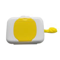Wet Wipes Dispenser Baby Outdoor Travel Cart Wet Wipes Box Travel Wet Wipes Box Baby Wipes Frame Refillable Container geltona
