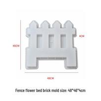 Plastic Garden Flower Bed Fence Mold