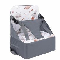 Easy Clean Kids Booster Seat Mat Foldable Anti-Slip Booster Seat Pad  Feeding Style A