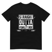 Ledo ritulio žaidėjo dovana T-shirt „Tiesiog iš baudos aikštelės“ S įvairiaspalvis