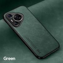 Smūgiams atsparus dėklas Huawei Pura P70 Pro P70 Ultra Apsauginis dangtelis Įmontuotas magnetinis siurbimo laikiklis automobiliui Coque Funda Capa Huawei Pura 70 Ultra žalia