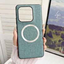 For Motorola Signature Edge 70Ultra X70 Air Pro Case Magnetic Cloth Texture Phone Cover For Motorola Signature 5G Shell Bumper Motorola Signature dangaus mėlyna spalva