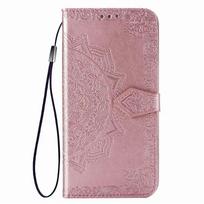 Realme GT 8 Pro GT 7 Neo 6 SE 5G Magnet Flip Case 3D Mandala Wallet Skin for OPPO Realme GT 7T Case Realmei GT8 GT7 7 T  Funda Realme GT 6&Case & Strap rožinė