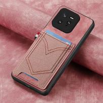 Realme GT8 Pro GT 7 Pro 5G Magnetic Card Case Lens 360 Protect Leather Back Panel Phone Realme GT 8 Pro Case Realmi GT8Pro Neo 7 Realme GT8 Pro rožinė