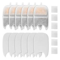 6/12pcs Pet Water Dispenser Filter Cat Water Fountain Filter Drinking Fountain Filter Cycle Filtering Easy To Clean