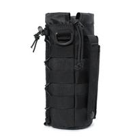 Tactical Molle Water Bottle Bag Pouch Holder Outdoor Travel Camping Hiking Cycling Fishing Hunting Water Bottle Kettle Carrier juoda