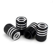 Car Tire Valve Cap Aluminum Tire Wheel Stem Air Valve For Nissan J10 X-Trail Qashqai Juke Leaf Micra NOTE Patrol Pulsar NISMO